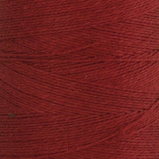 16/2 Organic Linen - Deep Red - 100 g image 0