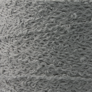 Bouclé Cotton - Light Grey - 1/2 lb image 0