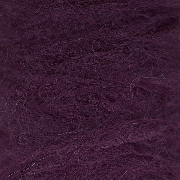 Brushed Mohair - Plum - 100 g image 0