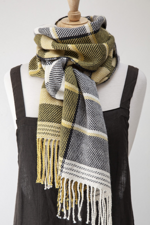 Alpine Alpaca Scarf PDF Pattern Download