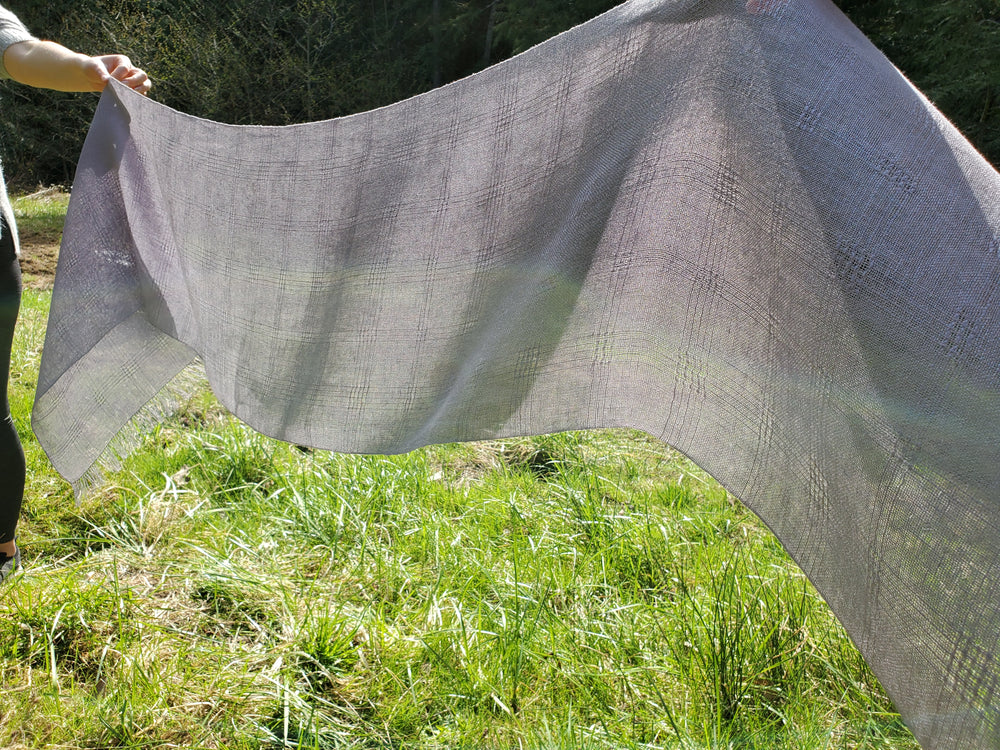 Lavender Lace Scarf Kit - Lavender image 0