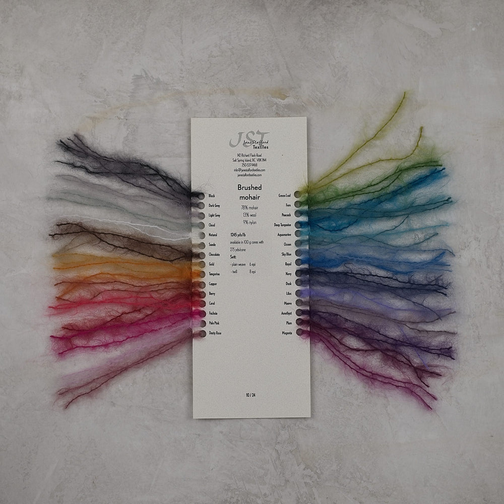 Sample card - Mohair