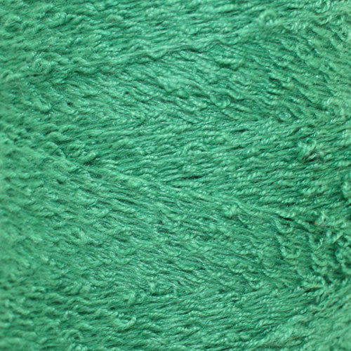 Bouclé Cotton - Emerald - 1/2 lb image 0