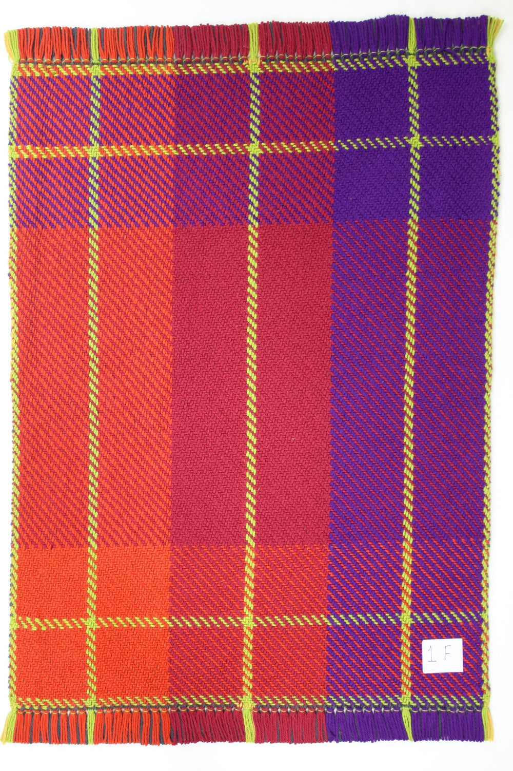 School of Weaving Kit - s08e07 interlocking double weave - 8 shaft