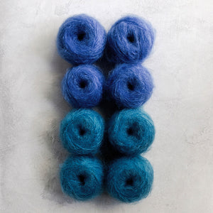 Two Stripe Mohair Blanket Kit