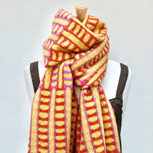 School of Weaving Kit - s08e03 Deflected Double Weave Alternate Alpaca Shawl - 8 shaft image 0