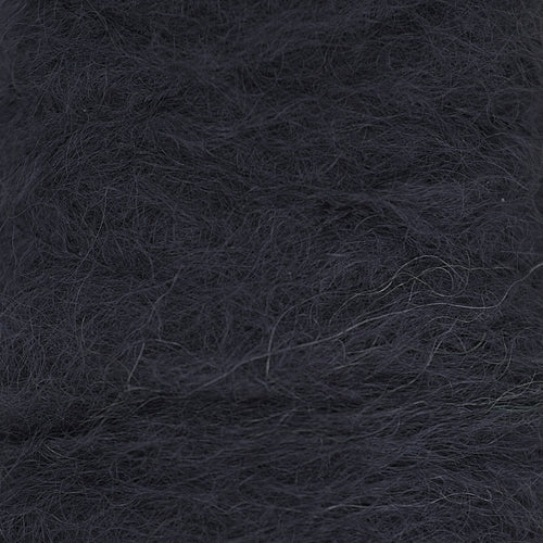 Brushed Mohair - Black - 100 g image 0