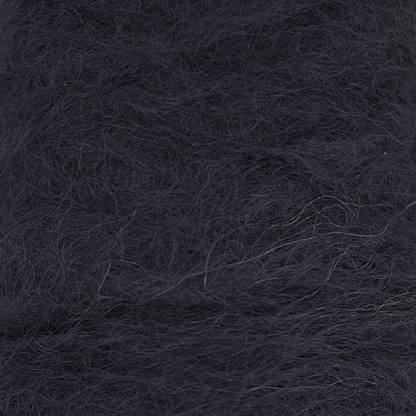 Brushed Mohair - Black - 100 g image 0