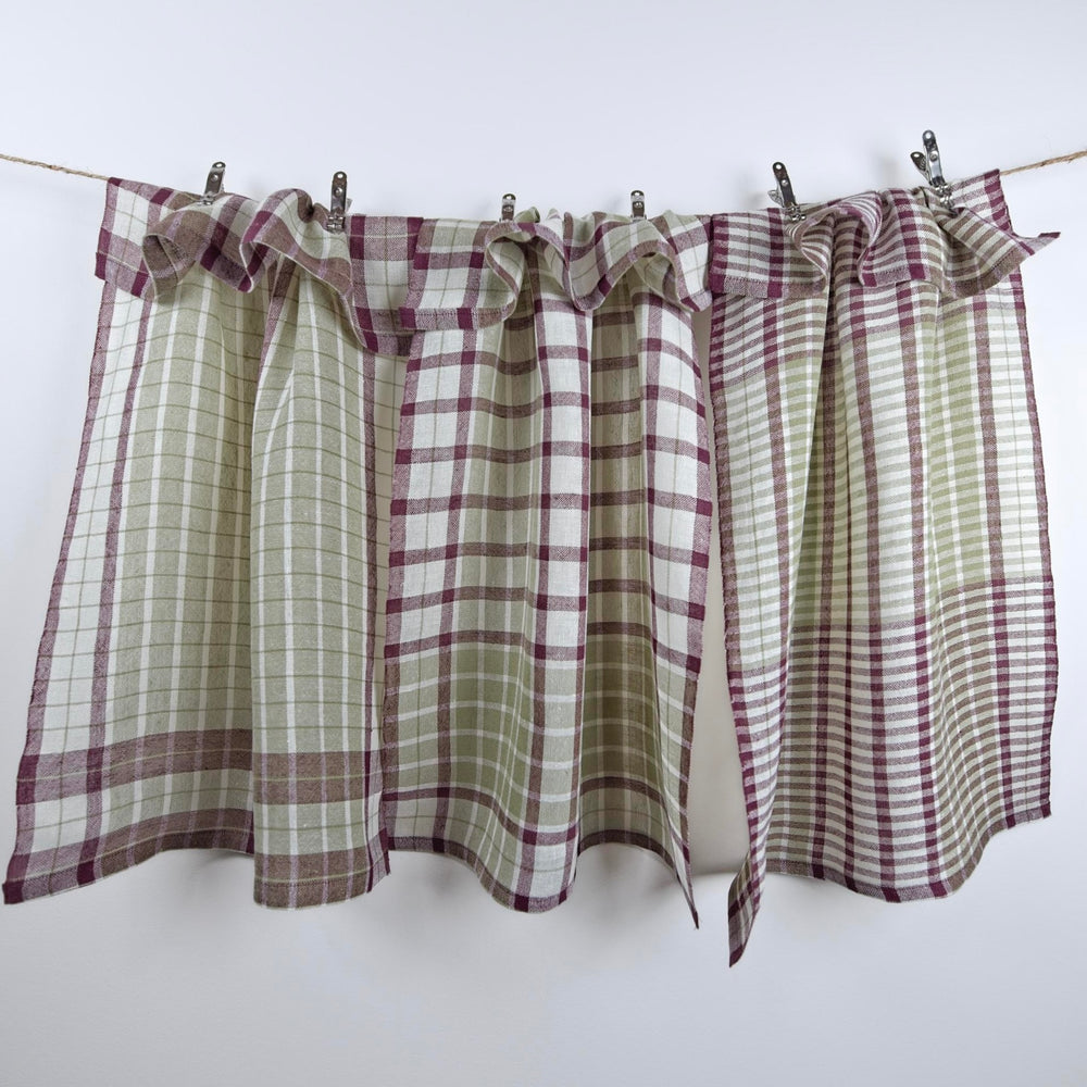 Victorian Linen Tea Towels image 0