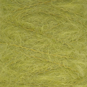 Brushed Mohair - Green Leaf - 100 g image 0