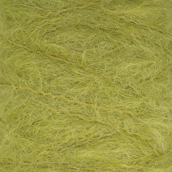 Brushed Mohair - Green Leaf - 100 g image 0