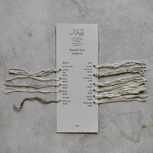 Sample card - Yarns To Dye For image 0