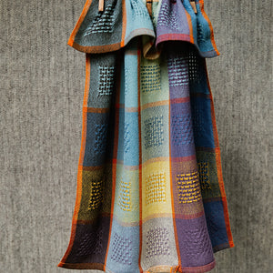 Huck Lace Cotton Tea Towel Kit - Mountain Views image 0