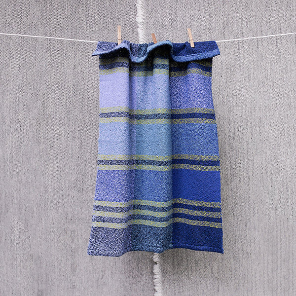Bouclé Tea Towel Kit - Delphinium image 0