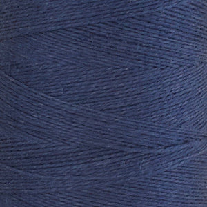 16/2 Organic Linen - Deep Blue - 100 g image 0