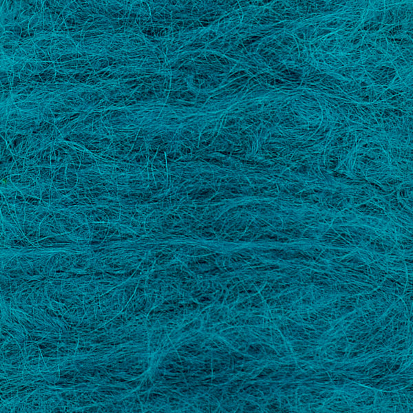 Brushed Mohair - Deep Turquoise - 100 g image 0