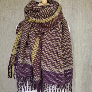 Burgoyne Berry Shetland Wraps PDF Pattern Download