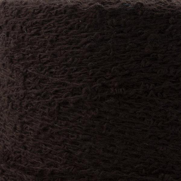 Bouclé Cotton - Dark Brown - 1/2 lb image 0