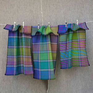 Abalone and Ebony Tea Towel and Scarf Kit