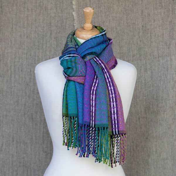 Abalone and Ebony Tea Towel and Scarf Kit