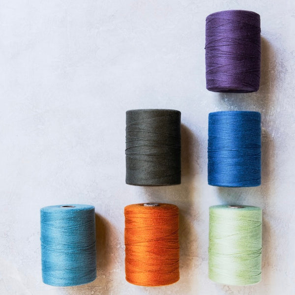 Huck Lace Cotton Tea Towel Kit - Mountain Views