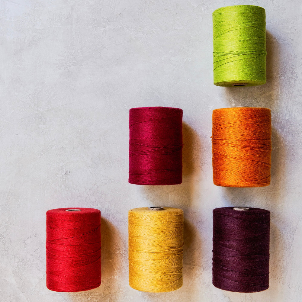 Huck Lace Cotton Tea Towel Kit - Falling Leaves image 0