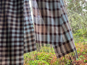 Heavenly Check Silk Scarf Kit
