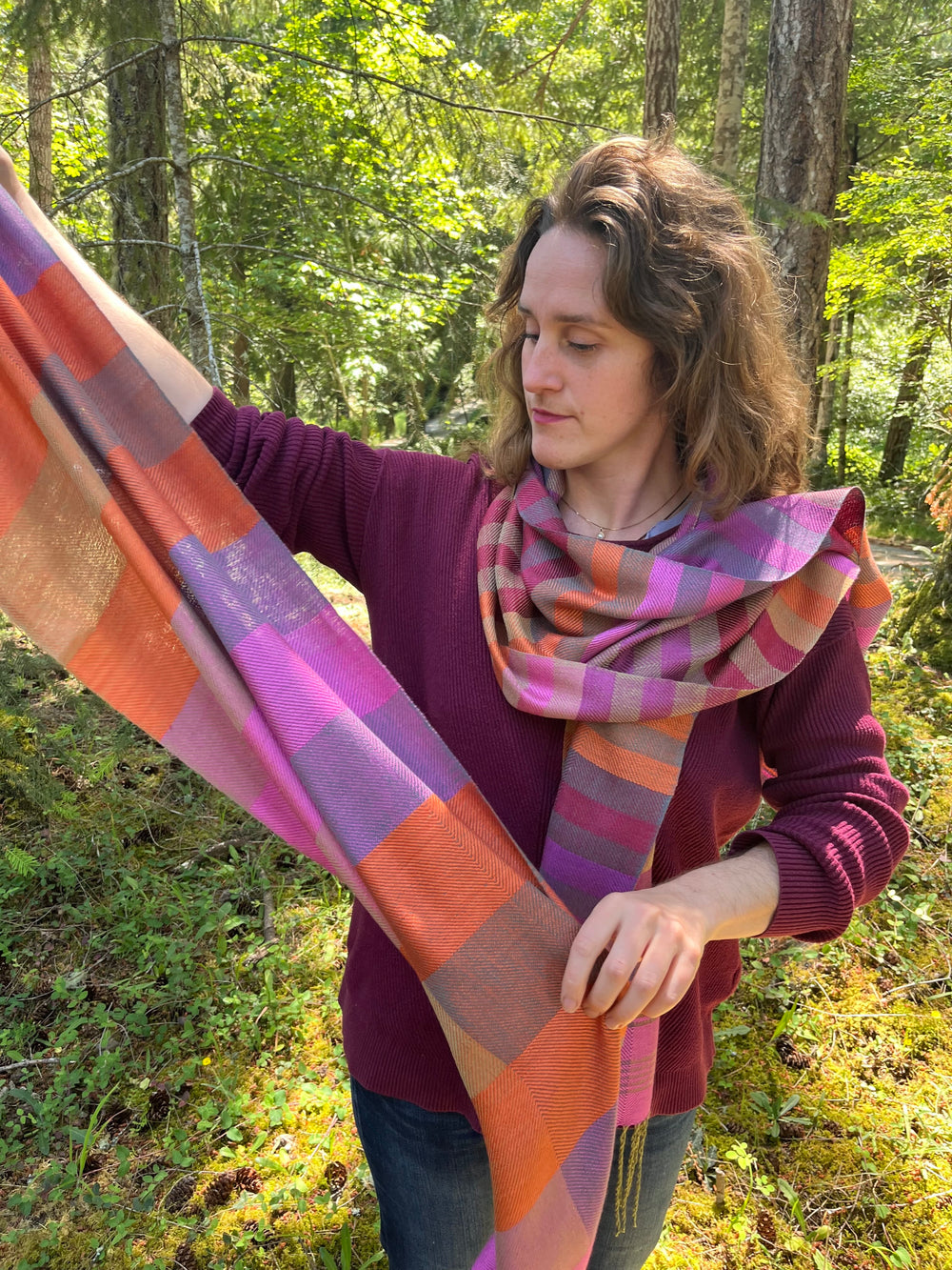 Ganges Sunrise Scarf Kit
