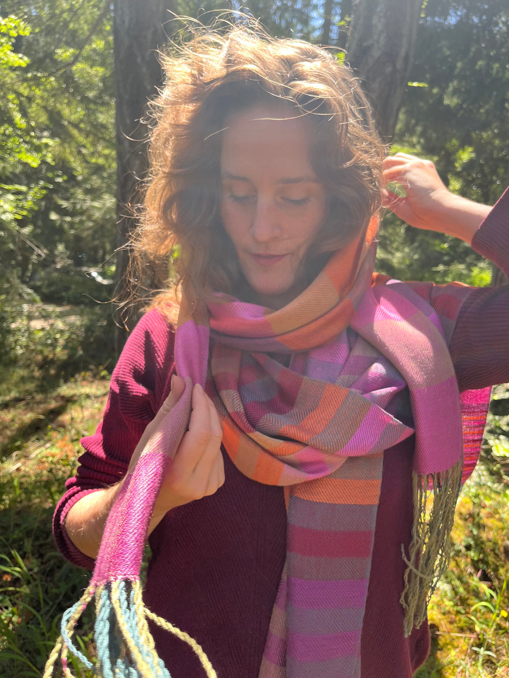 Ganges Sunrise Scarf Kit