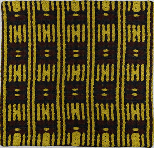 School of Weaving Kit - s10e07 Deflected Double Weave cloud nine pillows