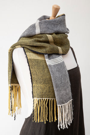 Alpine Alpaca Scarf PDF Pattern Download