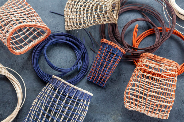 School of Weaving Kit - Open Weave Garlic Basket