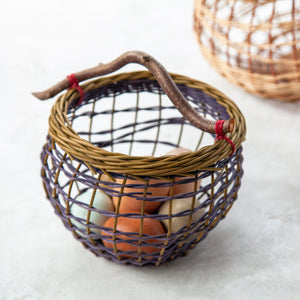 School of Weaving Kit - Open Weave Garlic Basket