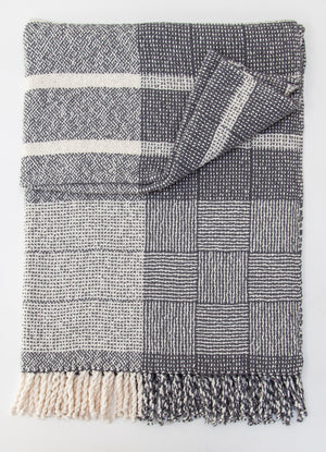 "Hygge Blanket" in Organic Cotton Cloud