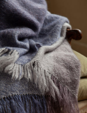 Three Stripe Mohair Blanket Kit
