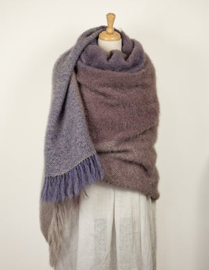 Three Stripe Mohair Blanket Kit