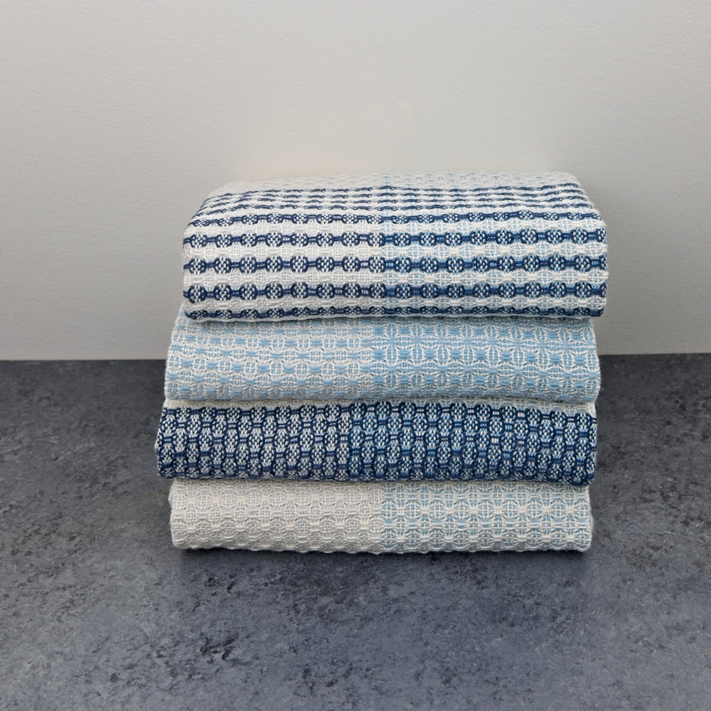 Rustic Elegance Tea Towel Kit - Cotton (BLUE)