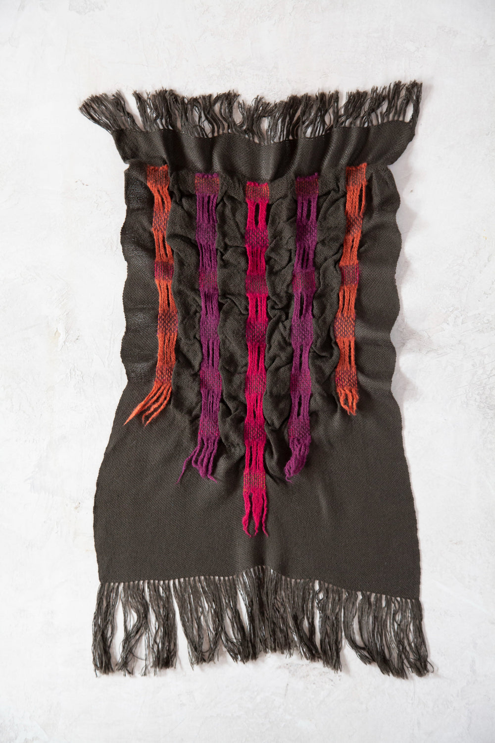 School of Weaving Kit - s03e09 Supplementary Warp and Weft - copper mahogany & raspberry