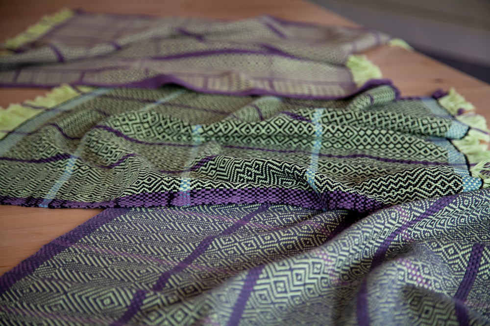 School of Weaving Kit - s04e04 Point Twill Gamp Warp Colours