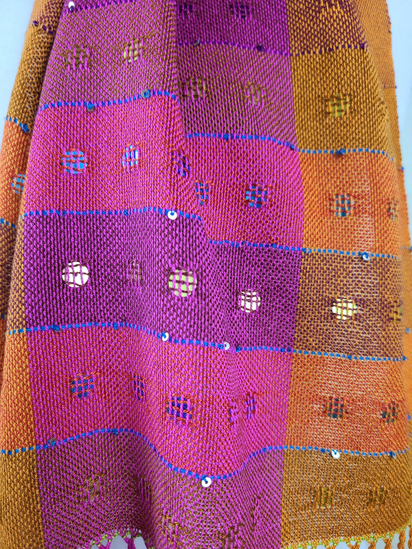 School of Weaving Kit - s08e05 Double Weave with pockets and sequins
