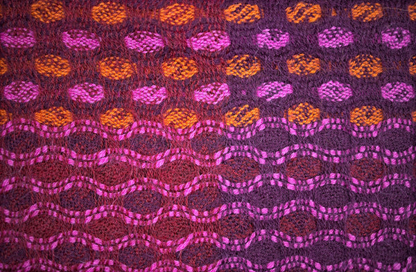 School of Weaving Kit - s09e07 Honeycomb - Alpaca Scarves