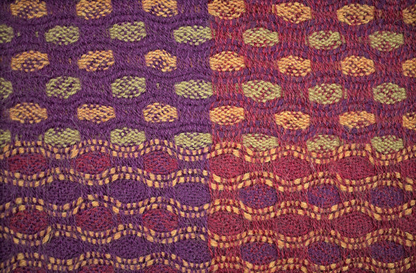 School of Weaving Kit - s09e07 Honeycomb - Alpaca Scarves