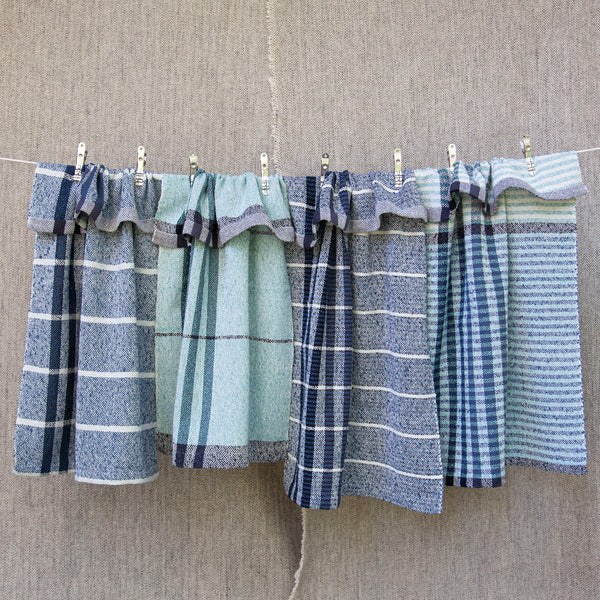 Sea Foam and Pebbles Tea Towel kit