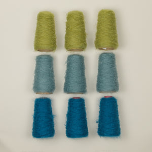Three Stripe Mohair Blanket Kit