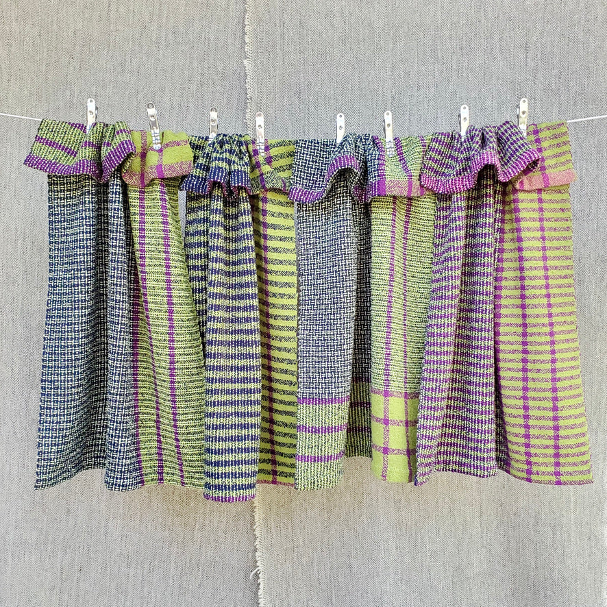 Bouclé Tea Towel Kit – African Violet
