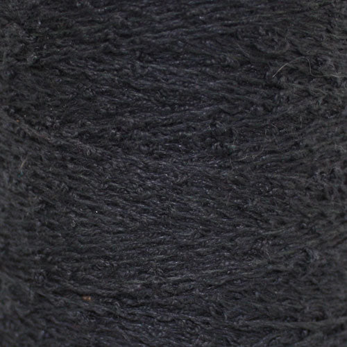 Bouclé Cotton - Black - 1/2 lb image 0