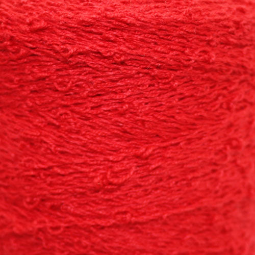 Bouclé Cotton - Red - 1/2 lb image 0