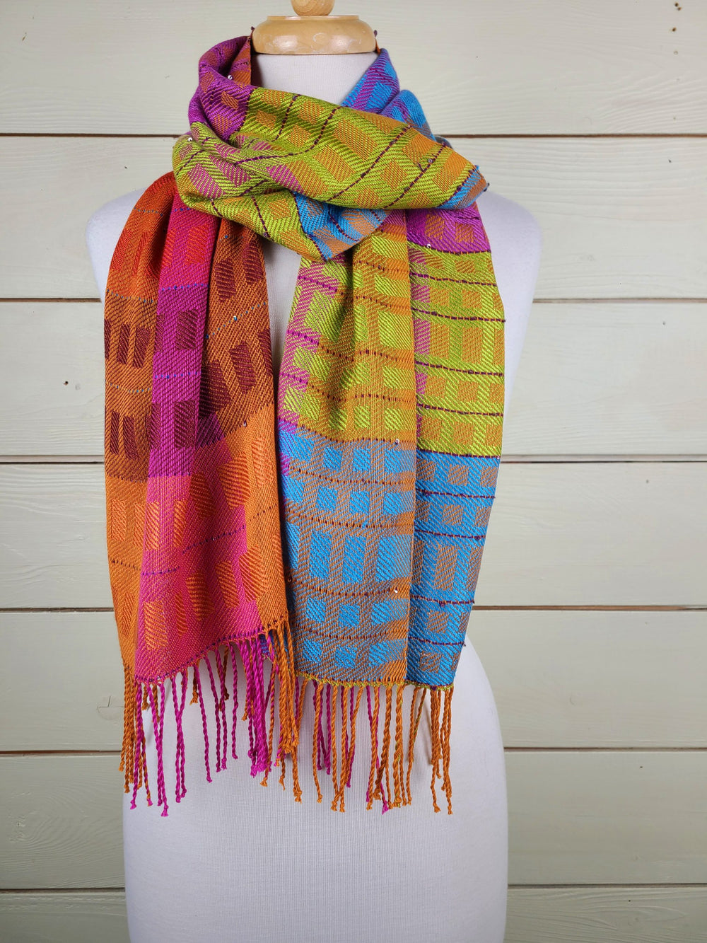 School of Weaving Kit - s08e05 Double Weave with pockets and sequins image 2