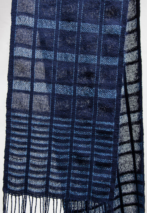 Cramming and Denting Eco Jeans Scarves