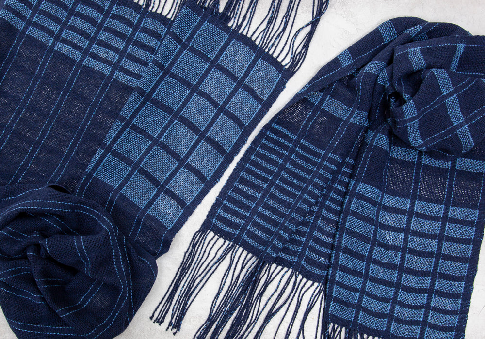 Cramming and Denting Eco Jeans Scarves image 0